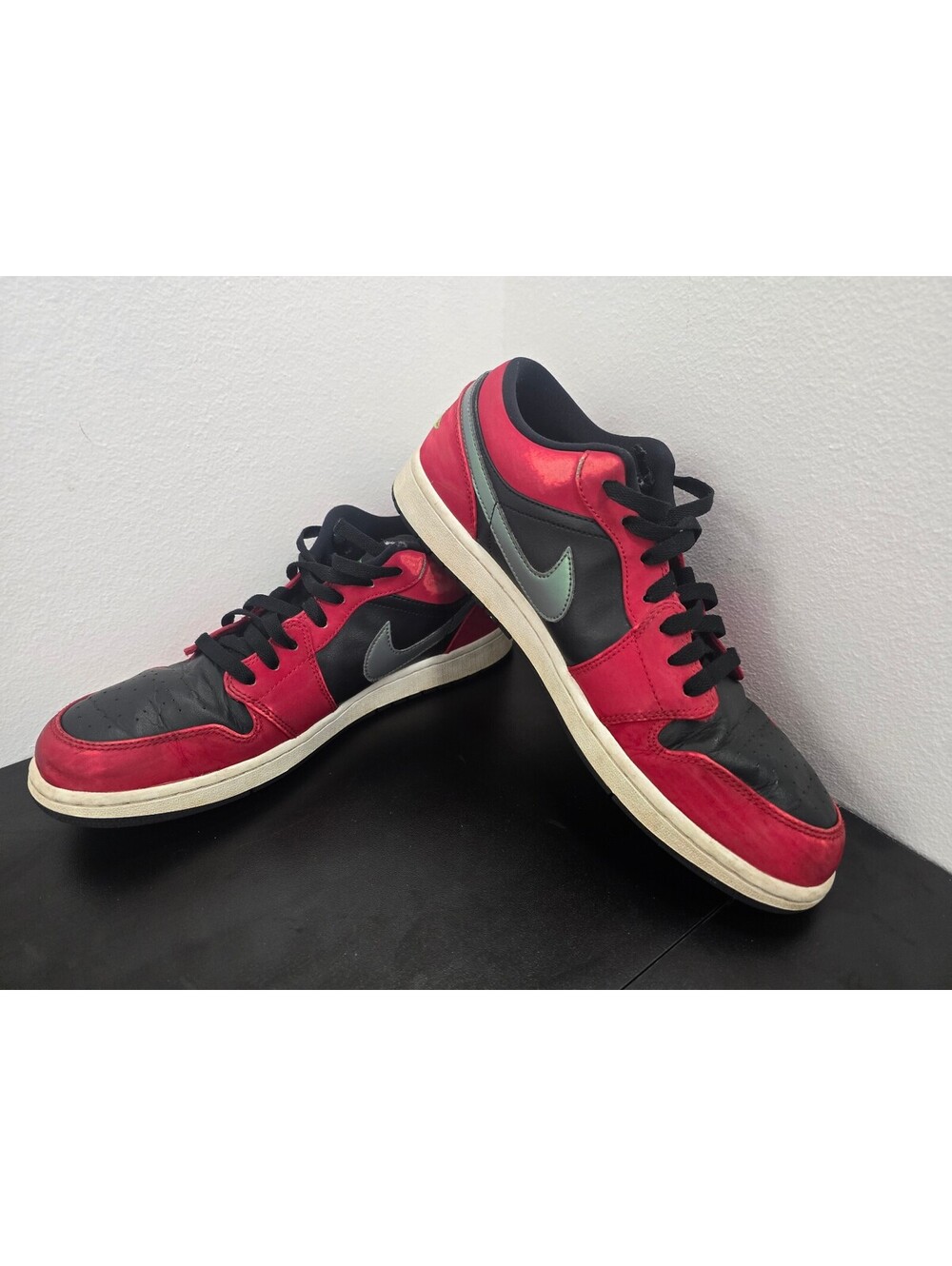 2015 Air Jordan 1 Low Gym Red Green Pulse Sz 11.5 553558-036